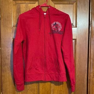 Disney Mickey Mouse Red Full Zip Hoodie